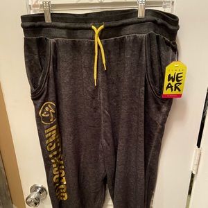 Zumba wear harem pants size large NWT